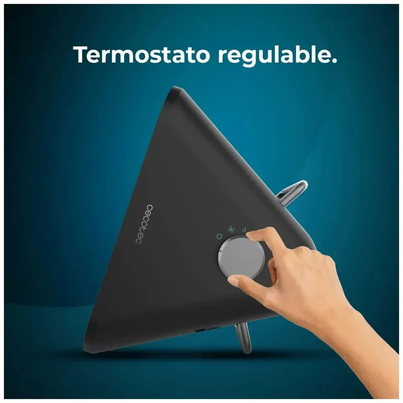 Calefactor Cerámico 1500W: Elegancia, Seguridad y Eficiencia para Espacios Pequeños de Cecotec