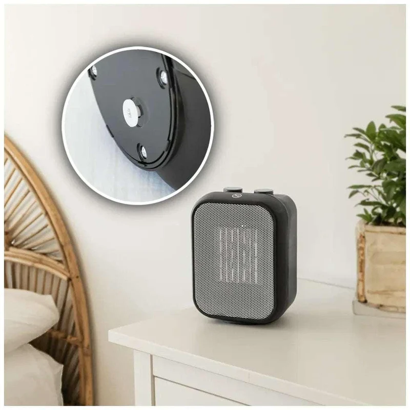 Calefactor Cerámico de Sobremesa 1500W con Termostato y Seguridad Avanzada de Cecotec