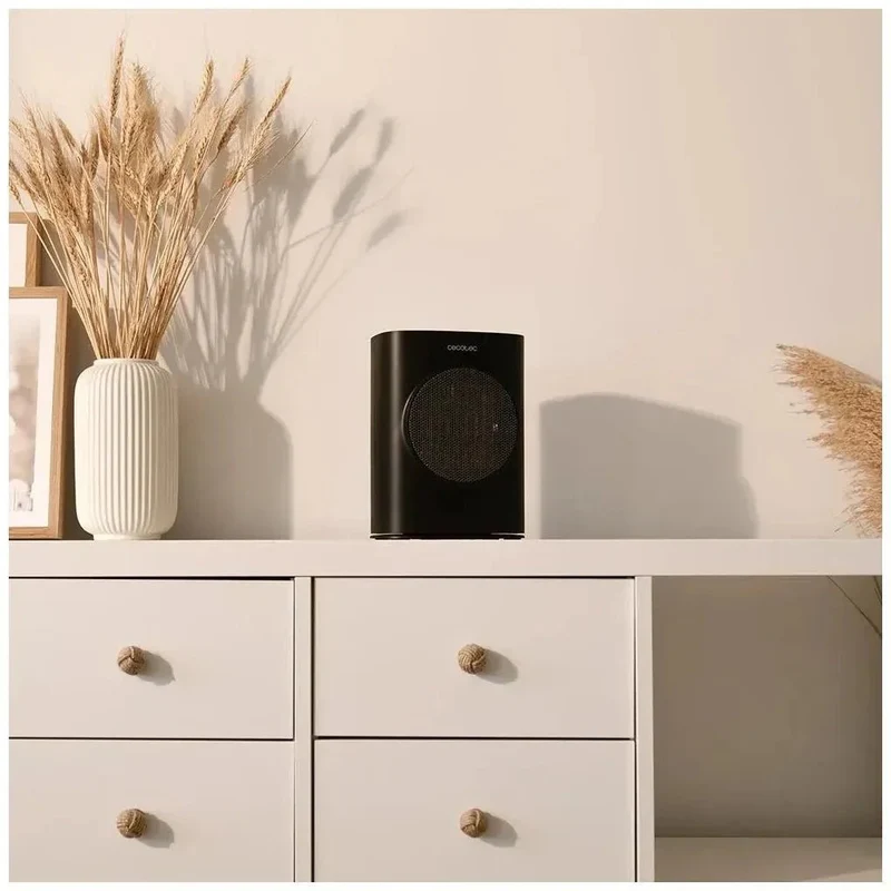 Calefactor de Cerámica de 1500W con Función de Oscilación y Termostato para Áreas de hasta 15m² de Cecotec