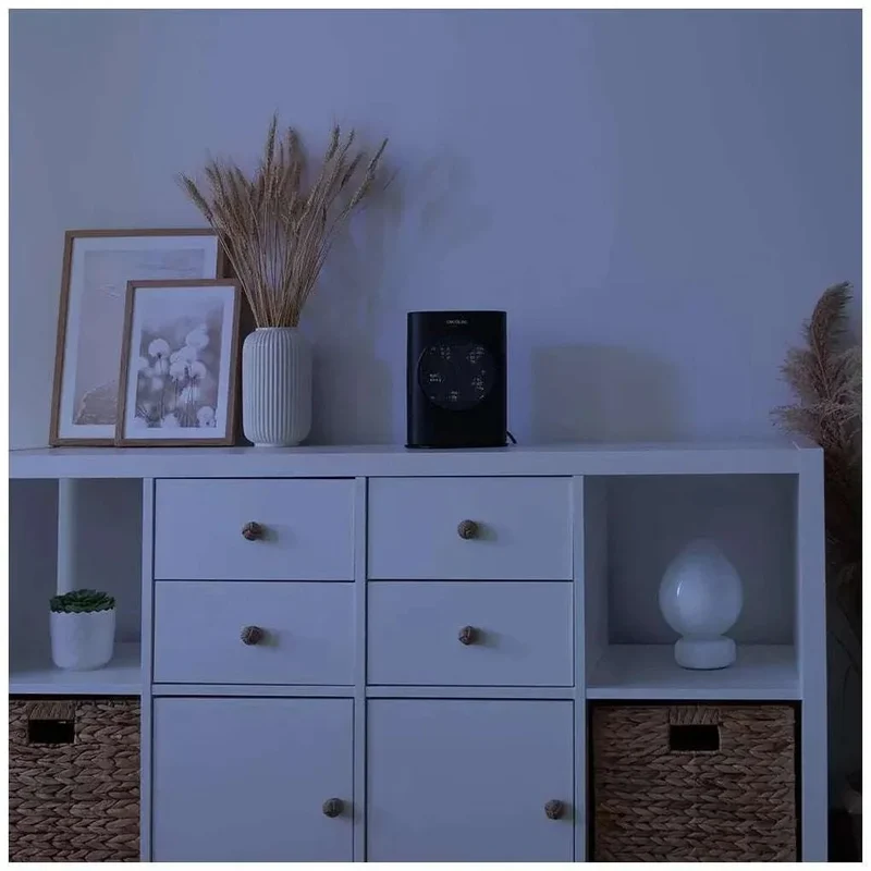 Calefactor de Cerámica de 1500W con Función de Oscilación y Termostato para Áreas de hasta 15m² de Cecotec