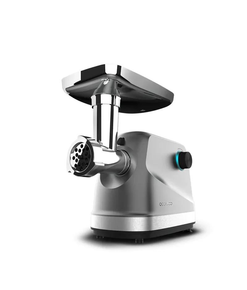 Picadora de Carne Eléctrica 1360W: Potencia y Versatilidad en Acero Inoxidable de Cecotec