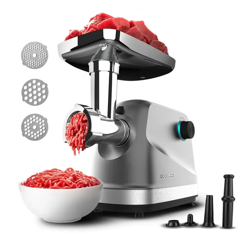 Picadora de Carne Eléctrica 1360W: Potencia y Versatilidad en tu Cocina de Cecotec