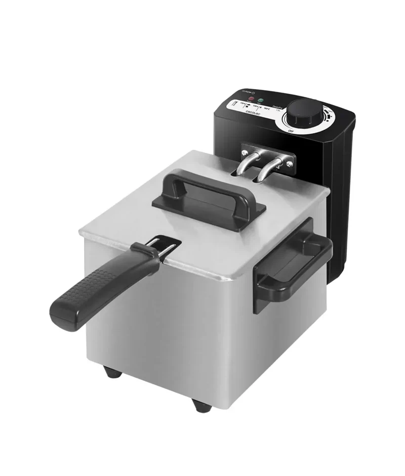 Freidora Eléctrica 1,5L con Filtro OilCleaner y Cubeta Lavable - Potencia 1000W de Cecotec