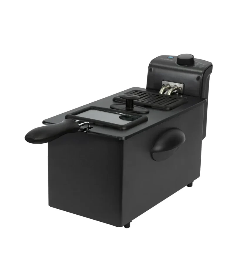 Freidora Eléctrica 2180W CleanFry 3000 Black: Eficiencia y Estilo en tu Cocina de Cecotec