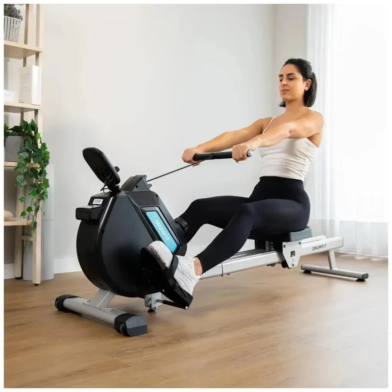 Máquina de remo plegable con resistencia magnética y 16 niveles de intensidad Cecotec