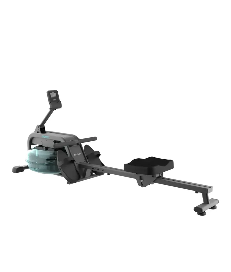 Máquina de remo de agua DrumFit Rower 10000 Neptuno entrenamiento intenso en casa Cecotec
