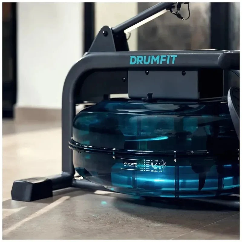 Máquina de remo de agua DrumFit Rower 10000 Neptuno entrenamiento intenso en casa Cecotec