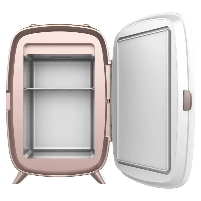 Nevera de Cosméticos 6L con Espejo y Luz LED para Belleza Fresca y Organizada de Cecotec