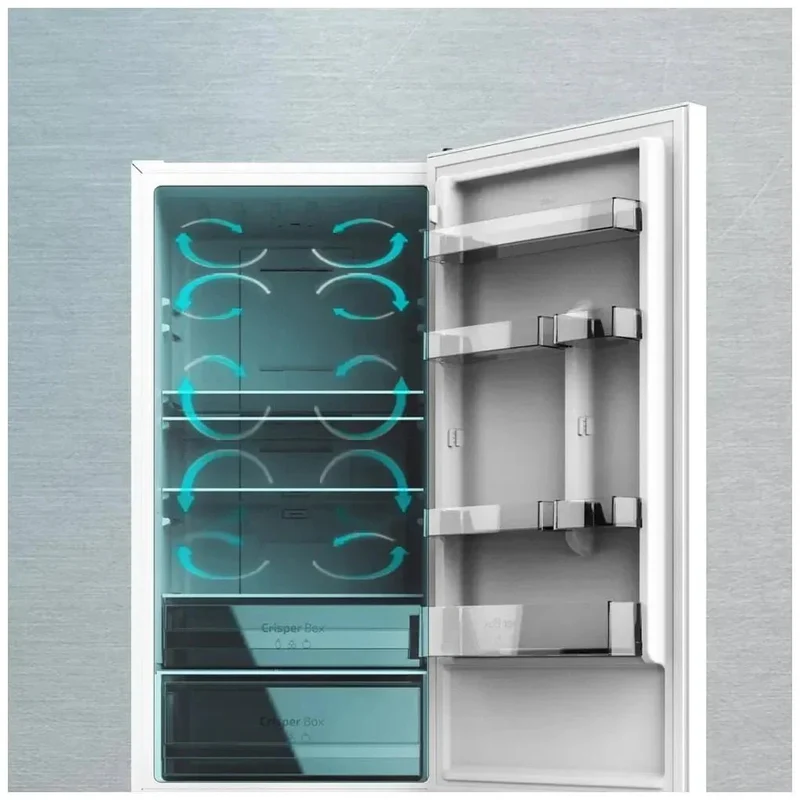 Frigorífico Combi Negro 322L: Eficiencia Energética y Diseño Moderno de Cecotec