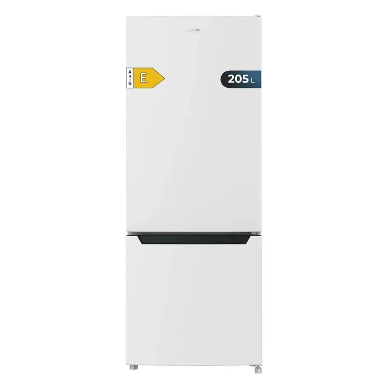 Frigorífico Combi Bolero 205L blanco eficiencia energética y Fast Cooling Cecotec