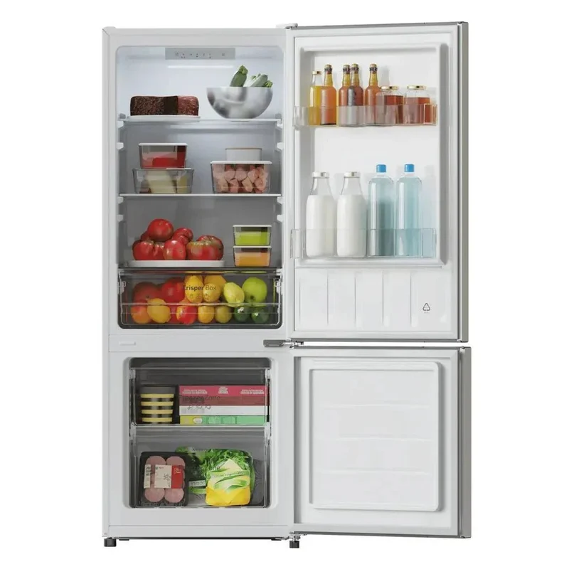 Frigorífico Combi Bolero 205L blanco eficiencia energética y Fast Cooling Cecotec