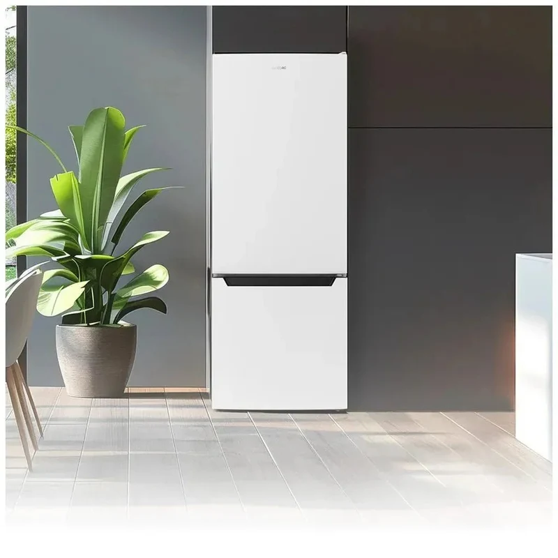 Frigorífico Combi Bolero 205L blanco eficiencia energética y Fast Cooling Cecotec