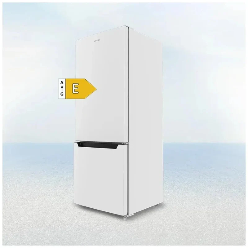 Frigorífico Combi Bolero 205L blanco eficiencia energética y Fast Cooling Cecotec