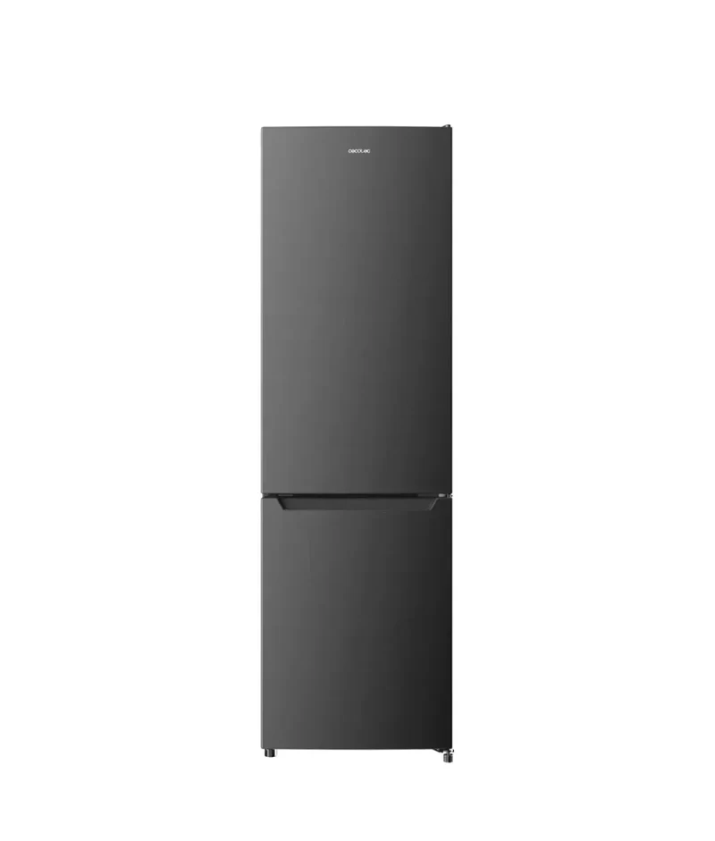 Frigorífico Combi Inox oscuro 250L eficiencia total no Frost y Multi Air Flow Cecotec