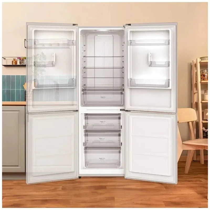 Frigorífico Combi Inox 290L: Eficiencia, No Frost y Tecnología Avanzada de Cecotec
