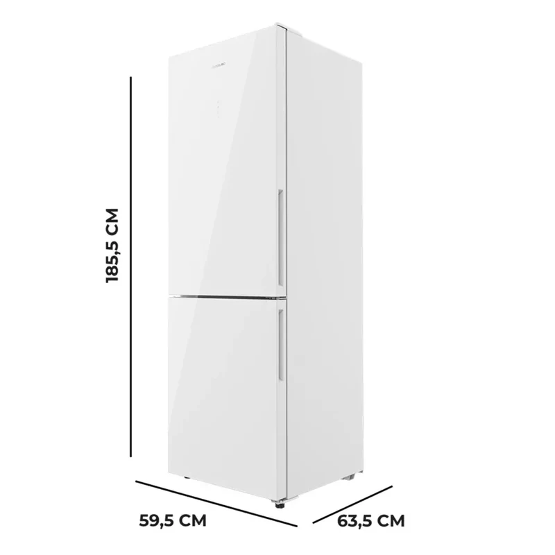 Frigorífico Combi 322L Blanco: Eficiencia, No Frost y Diseño Elegante de Cecotec