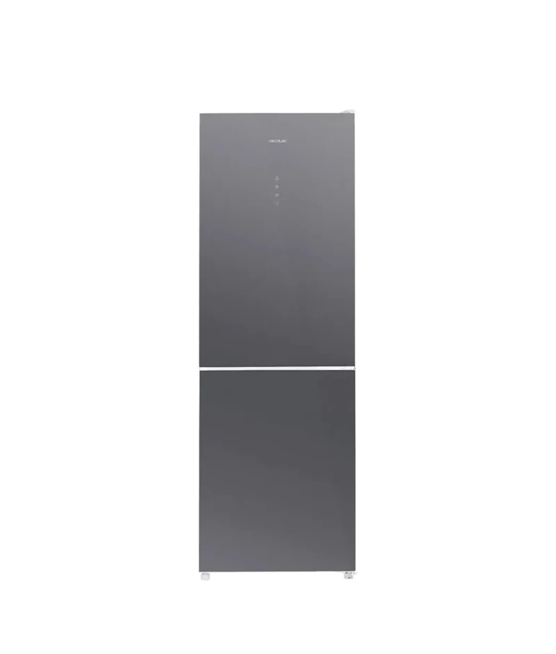 Frigorífico Combi 322L Gris con No Frost, Inverter y Ahorro Energético de Cecotec