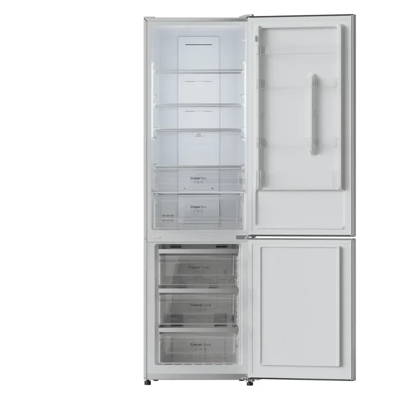 Frigorífico Combi Inox 356L No Frost, Eficiencia Energética E, 200cm Alto de Cecotec