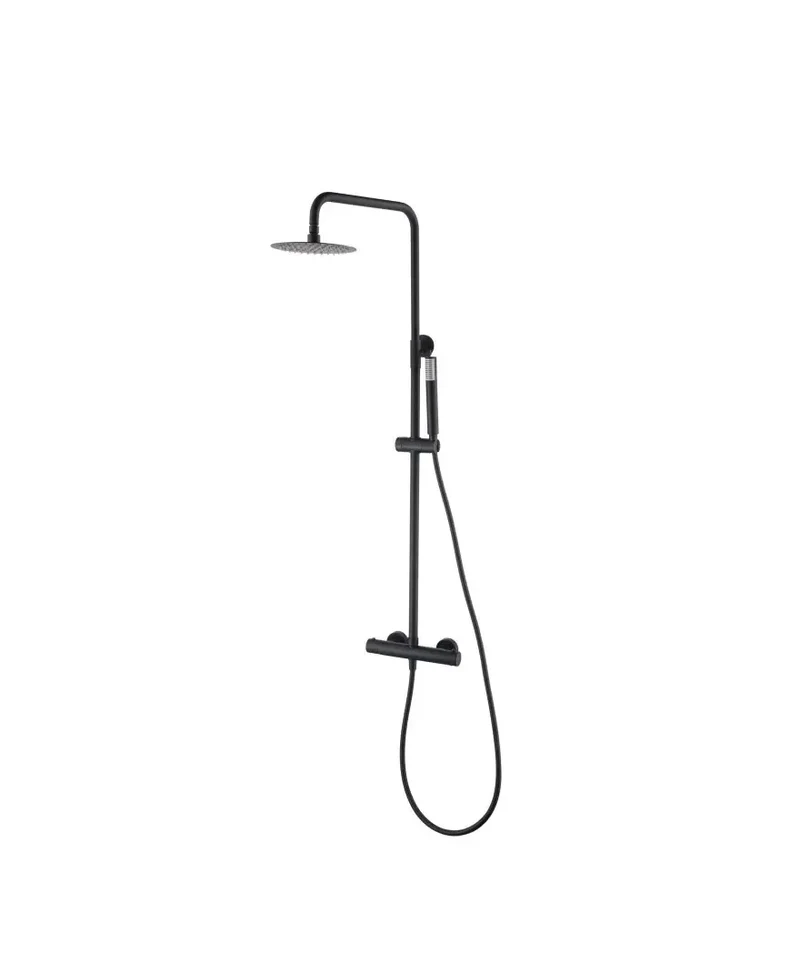 Columna de ducha termostática acero inoxidable Imex