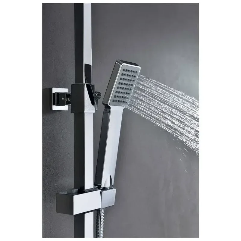 Columna termostática para ducha con un grifo integrado fabricado en latón Vigo de Imex