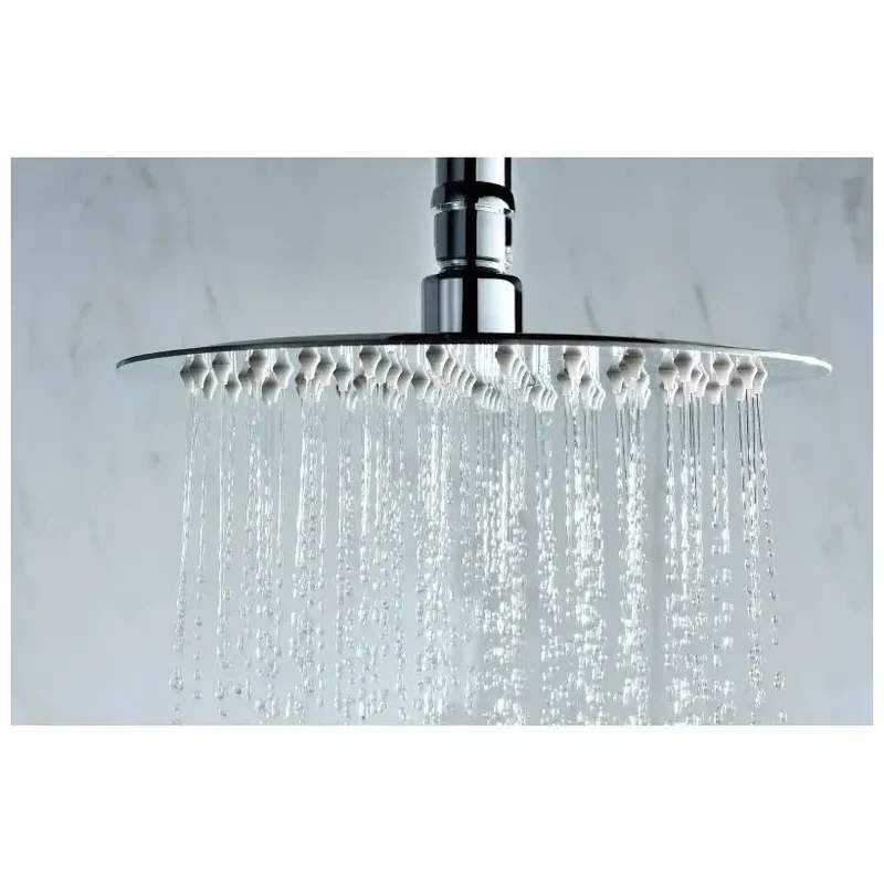 Columna de ducha extensible 95-137 cm de acero inoxidable con rociador redondo Roma de Imex