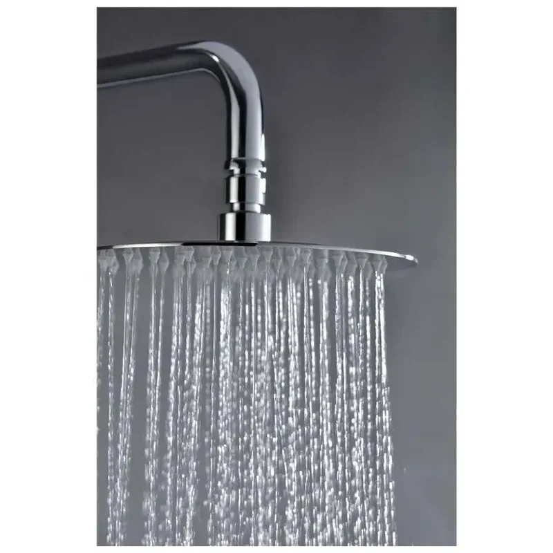 Columna de ducha con grifo termostático de diseño moderno con un acabado cromado Londres de Imex