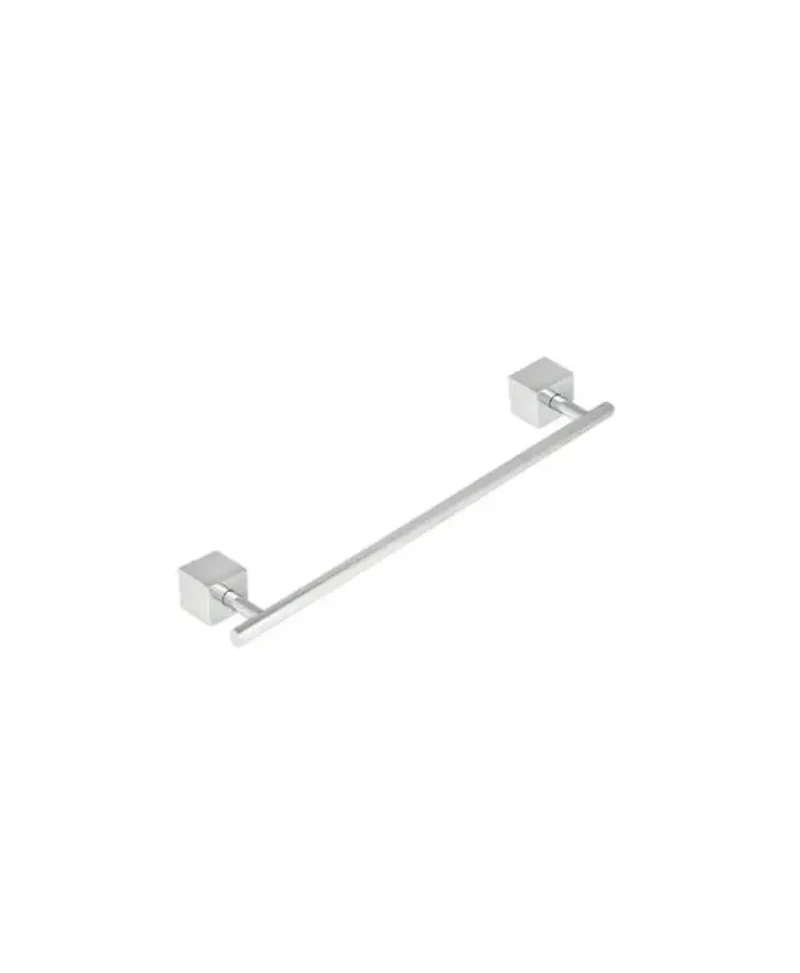 Toallero de barra de acero satinado moderno de 45 cm CURVE de Aquore