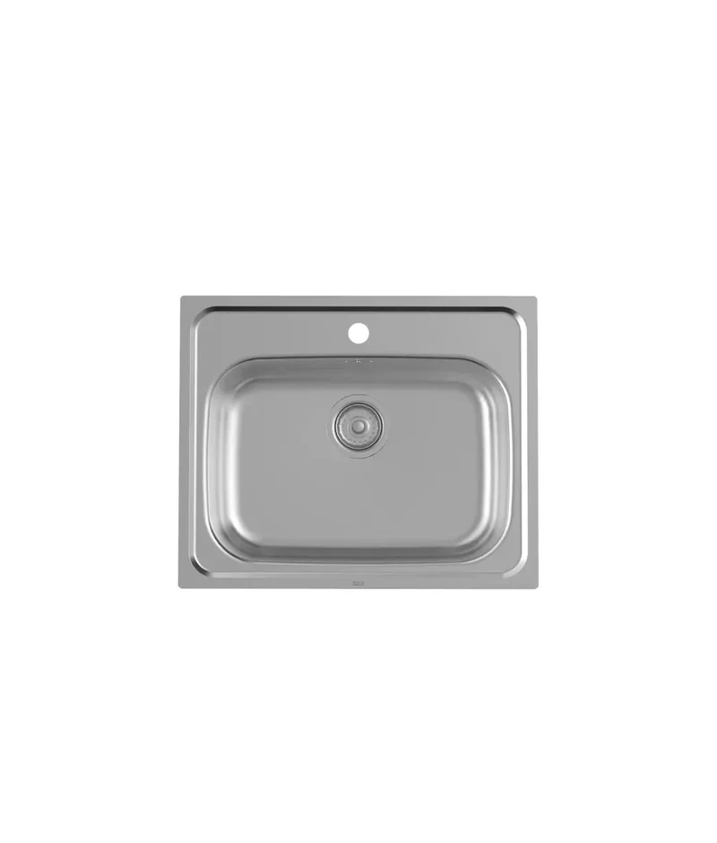 Roca Victoria A871601A01 – Fregadero, Cromo, 60 cm