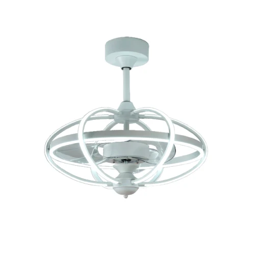 Ventilador de techo 63cm 40W Bastilipo Miami 0586 Luz Motor DC Mando Blanco
