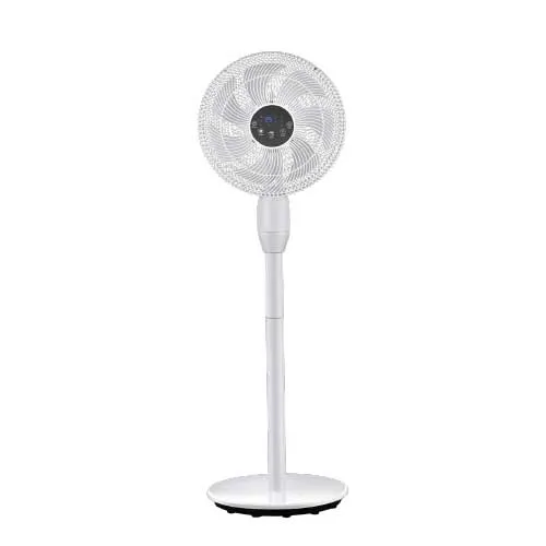 Ventilador de Pie 3 en 1 25W HTWYUMELADC 7 Aspas Mando a Distancia Multiposción Blanco