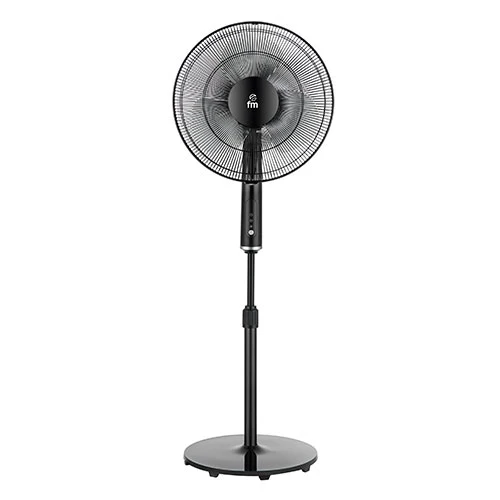 Ventilador de pie 40CM 45W FM P420BLACK con temporizador y mando