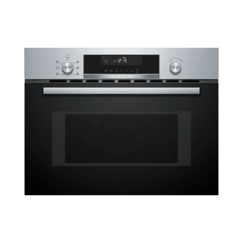 Horno compacto con microondas Serie 6 Acero inoxidable CMA585GS1 Bosch