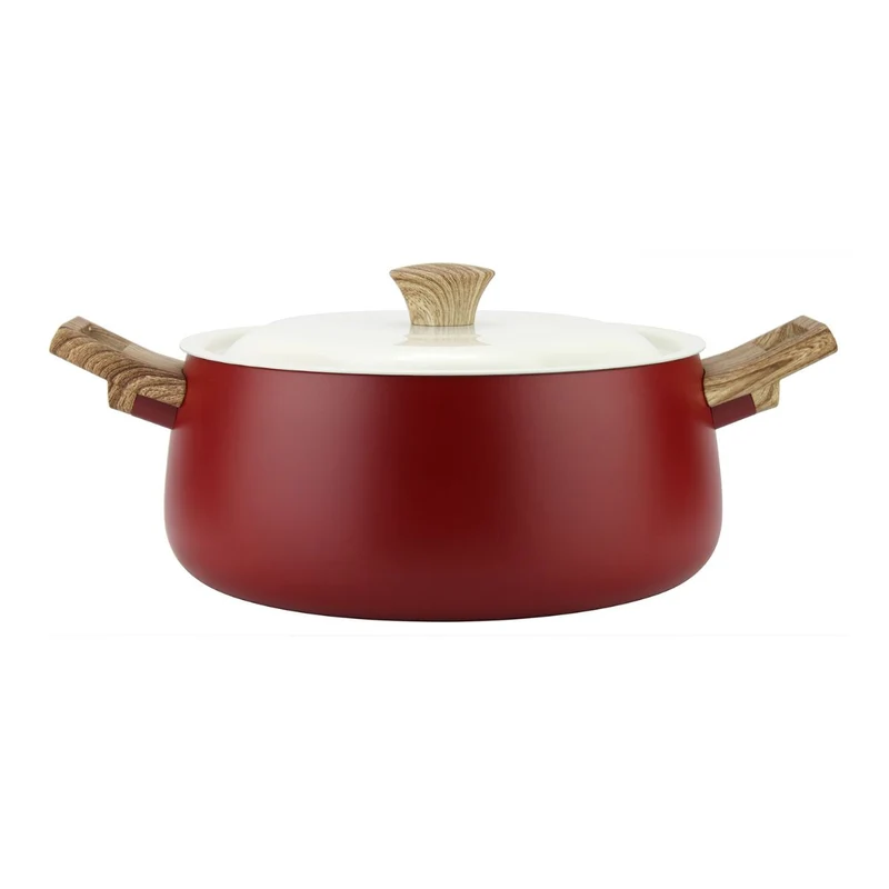 Batería de Cocina de Aluminio Forjado 7 Piezas Antiadherente Eco Cerámico Biella Fantuzzi
