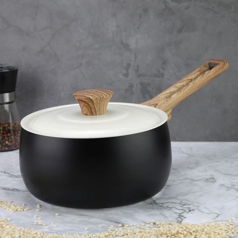 Batería de Cocina de Aluminio Forjado 7 Piezas Antiadherente Eco Cerámico Biella Fantuzzi
