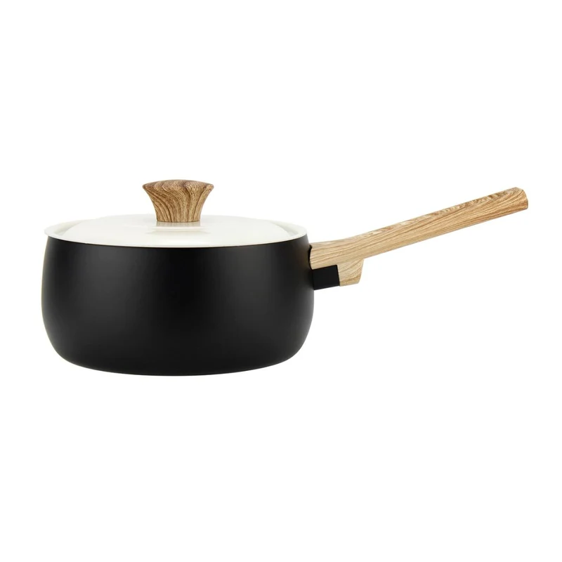 Batería de Cocina de Aluminio Forjado 7 Piezas Antiadherente Eco Cerámico Biella Fantuzzi
