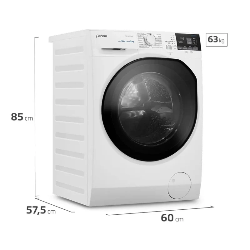 Lavadora‑Secadora Perfect Care 8WD 8 kg-5 kg Fensa