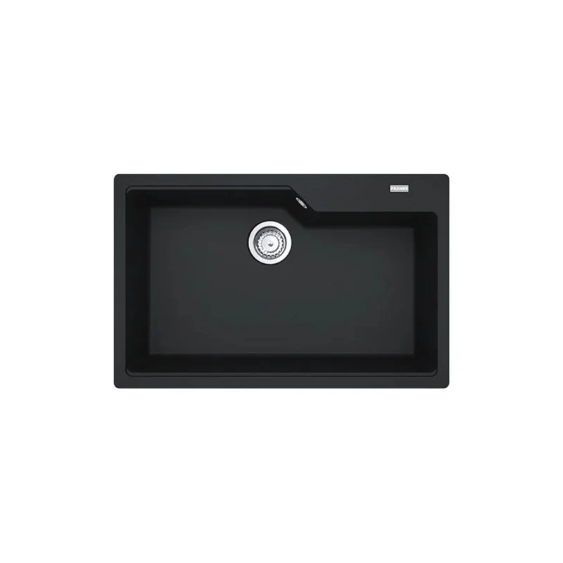 Lavaplatos de Cuarzo Urban UBG 610-72 Negro Mate Franke