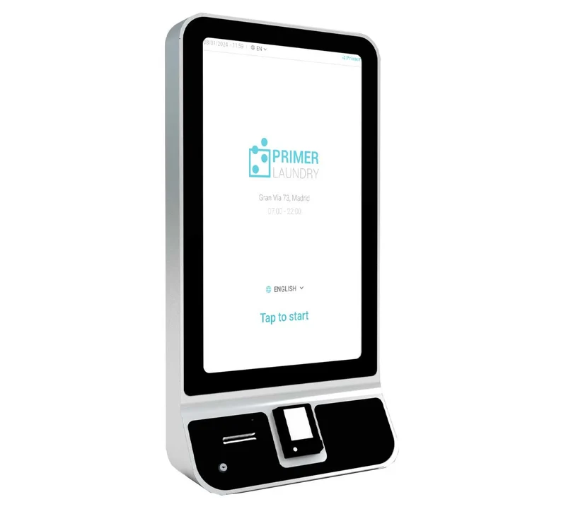 PRIMER - LAUNDRY KIOSK 32" + IMPRESORA