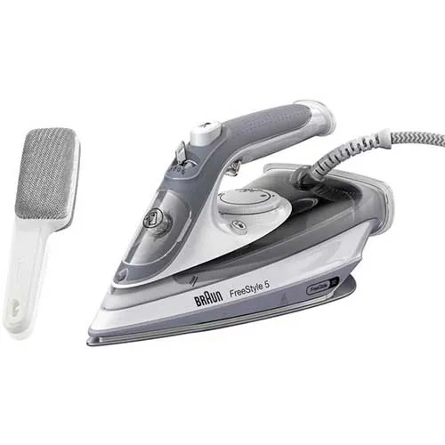 Plancha Vapor 2800W 210g/m Braun SI5078GY Gris + Quitapelusas