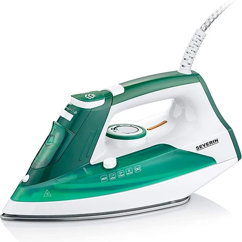 Plancha 2400W Severin 3261 30g/vapor acero inoxidable.