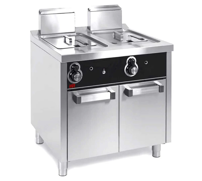FAINCA HR - S750 FREIDORA A GAS CON ESTANTE FDG12 DOBLE