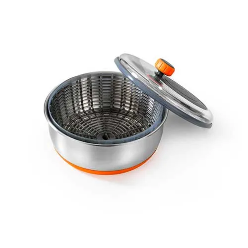 Centrifugadora de Ensalada Bra Efficient A273001 Inox