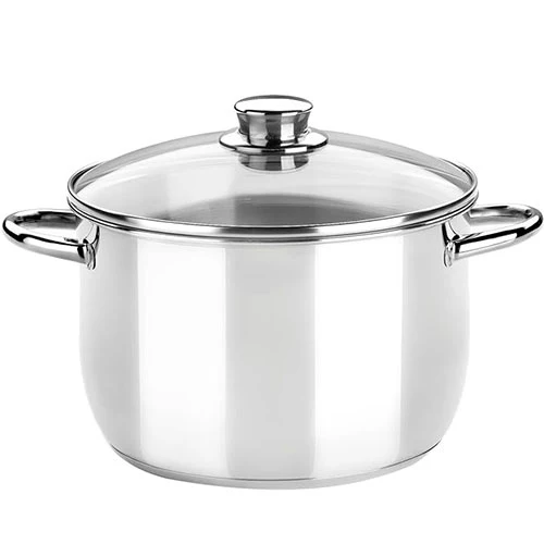 Olla 30cm Monix Óptima M453130 Tapa Cristal