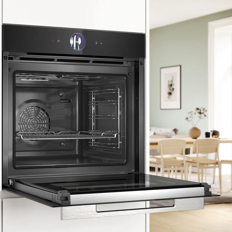 Horno Serie 8 HSG7361B1 Hotair Vapor Negro Bosch