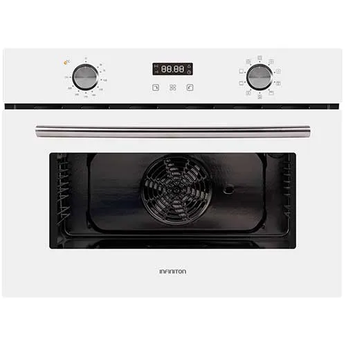 Horno Multifunción 45cm 45L Infiniton HORNO40ACW0 Convección Blanco Clase A