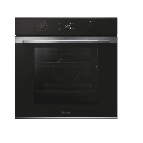 Horno Multifunción 60CM 78L Haier H6ID2P5B3YTX Pirolítico + Hidrolítico Wifi Negro A++