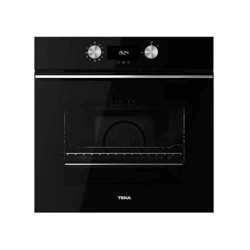 Horno 60cm Multifunción TEKA HLB 8400 P 1 guía Pirolítico Hidrocleanean Negro A+