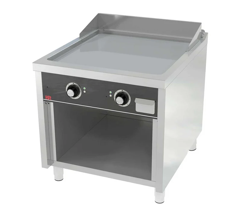 FAINCA HR - S900 FRY TOP ELÉCTRICO CROMO CON ESTANTE FTE9008ECR