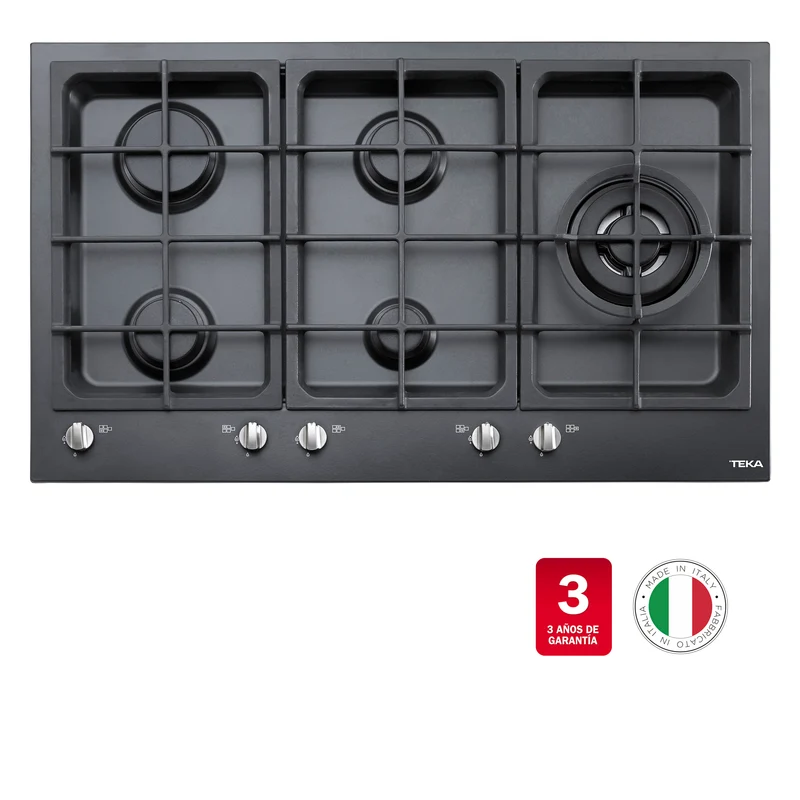 Encimera EW 90 5G AI AL TR CI Negro Teka
