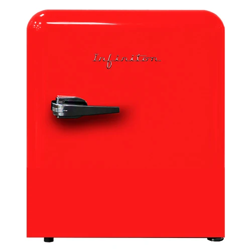 Frigorífico 1 Puerta 54,3x45 Infiniton CLV48 Rojo Vintage Clase F